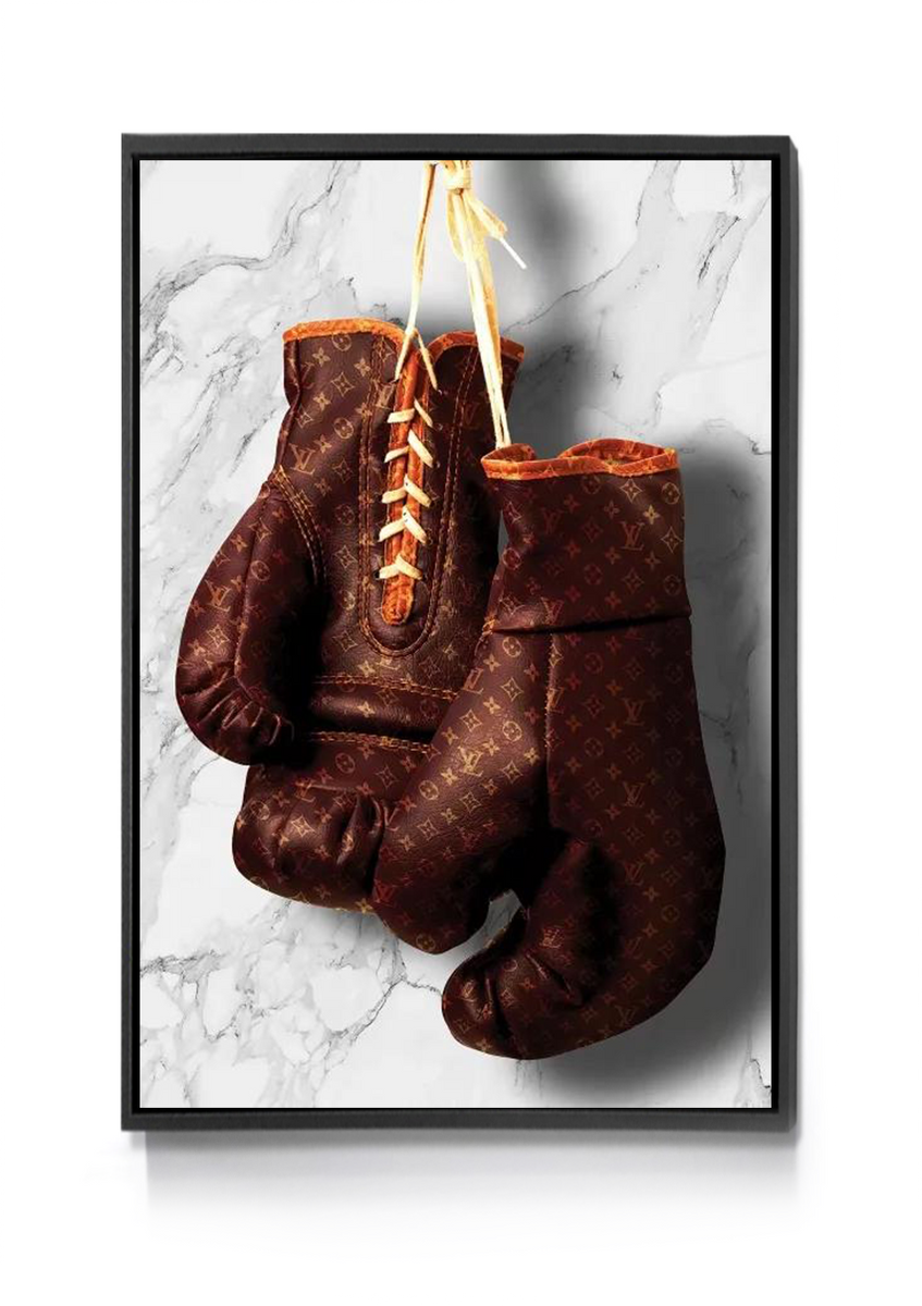 LV Boxing Gloves Wall Art