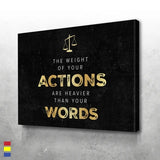 Actions and Words