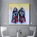 Graffiti High Heels