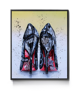 Graffiti High Heels