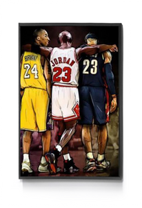 Bryant, Jordan and James