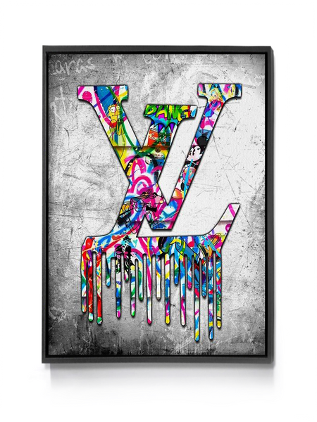 LV DRIP – Kanvaskingdomgallery